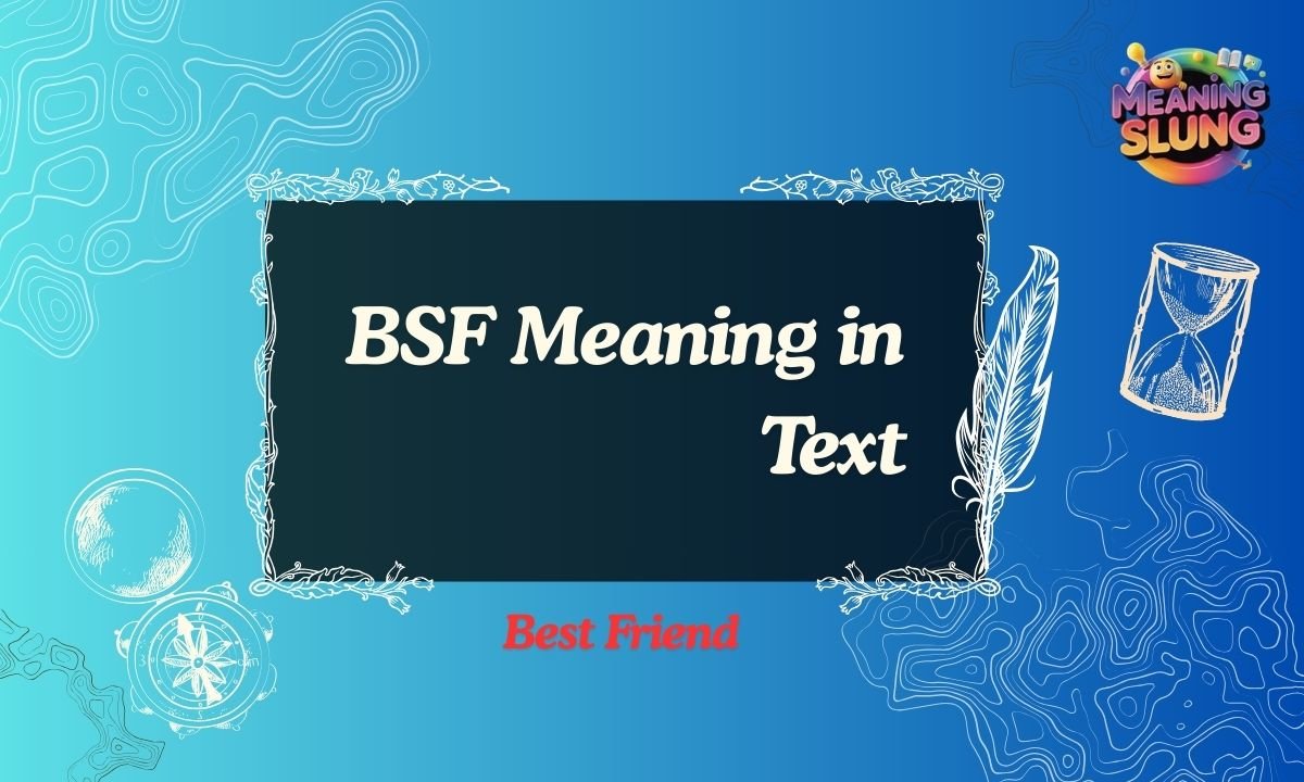 BSF Meaning in Text – Definition, Usage, and Examples