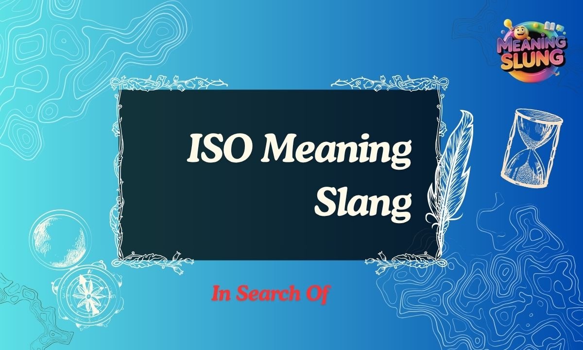 ISO Meaning Slang What Does ISO Mean in Text, Social Media & Online Chats